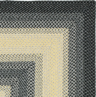 Safavieh Braided BRD311A Black / Grey Area Rug 