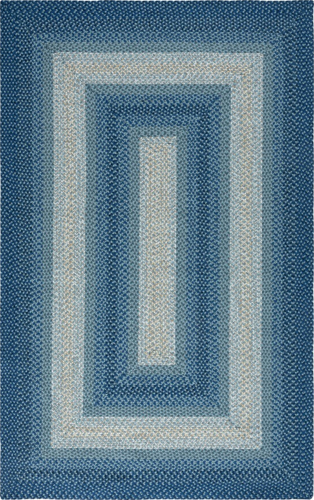 Safavieh Braided BRD311N Navy / Grey Machine Washable Area Rug main image