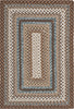 Safavieh Braided BRD313A Brown / Multi Area Rug main image