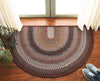 Safavieh Braided BRD313A Brown / Multi Area Rug Room Scene Feature