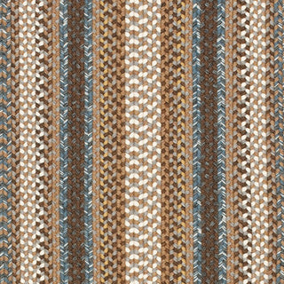 Safavieh Braided BRD313A Brown / Multi Area Rug 