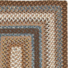 Safavieh Braided BRD313A Brown / Multi Area Rug 