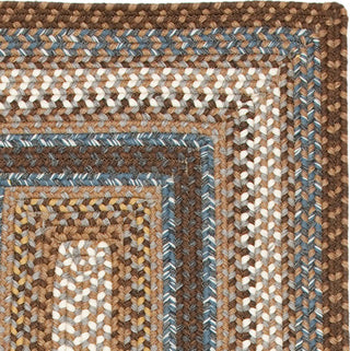 Safavieh Braided BRD313A Brown / Multi Area Rug 