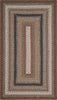 Safavieh Braided BRD313A Brown / Multi Area Rug Main