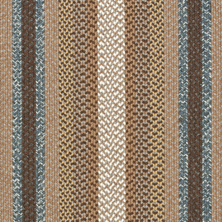Safavieh Braided BRD313A Brown / Multi Area Rug 