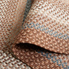 Safavieh Braided BRD313A Brown / Multi Area Rug Fold
