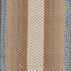 Safavieh Braided BRD313A Brown / Multi Area Rug 