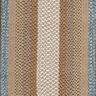 Safavieh Braided BRD313A Brown / Multi Area Rug 