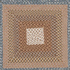 Safavieh Braided BRD313A Brown / Multi Area Rug 