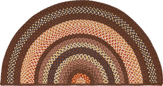 Safavieh Braided BRD313T Brown / Light Machine Washable Area Rug 