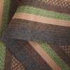 Safavieh Braided BRD314T Brown / Green Area Rug Fold