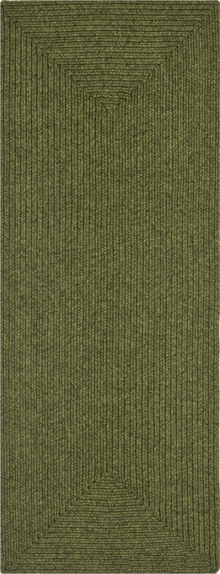 Safavieh Braided BRD315A Green Area Rug 