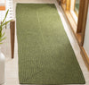 Safavieh Braided BRD315A Green Area Rug Room Scene