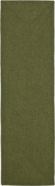 Safavieh Braided BRD315A Green Area Rug Runner