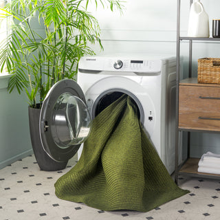 Safavieh Braided BRD315A Green Area Rug 