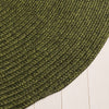 Safavieh Braided BRD315A Green Area Rug Detail