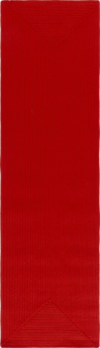 Safavieh Braided BRD315P Rust Area Rug Runner