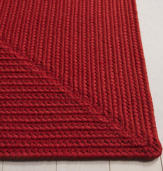 Safavieh Braided BRD315P Rust Area Rug Detail
