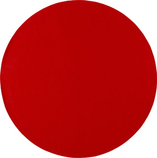 Safavieh Braided BRD315P Rust Area Rug Round