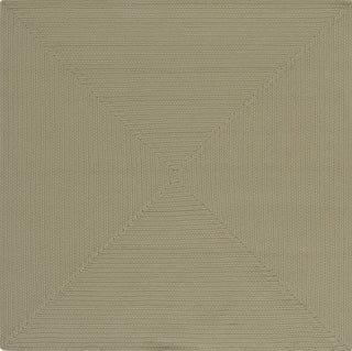 Safavieh Braided BRD315W Sage Machine Washable Area Rug Square