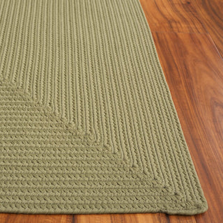 Safavieh Braided BRD315W Sage Machine Washable Area Rug Detail