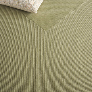 Safavieh Braided BRD315W Sage Machine Washable Area Rug Detail