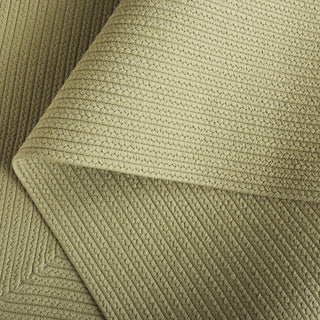 Safavieh Braided BRD315W Sage Machine Washable Area Rug Fold