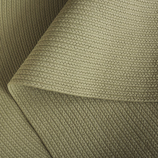 Safavieh Braided BRD315W Sage Machine Washable Area Rug Fold