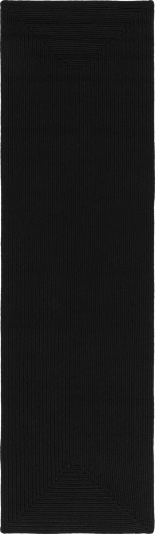 Safavieh Braided BRD315Z Black Area Rug Runner