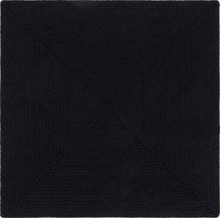 Safavieh Braided BRD315Z Black Area Rug Square