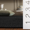 Safavieh Braided BRD315Z Black Area Rug Detail