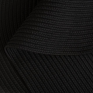 Safavieh Braided BRD315Z Black Area Rug Fold