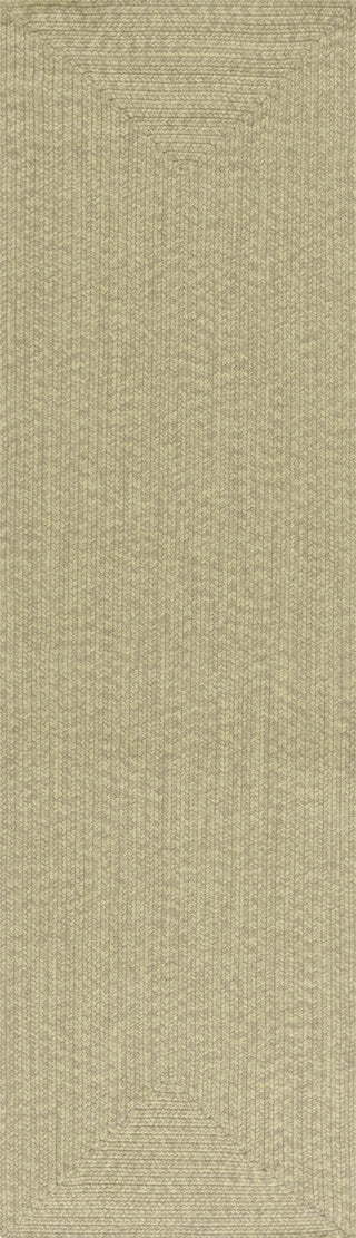 Safavieh Braided BRD317W Sage Area Rug Runner