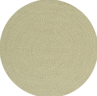 Safavieh Braided BRD317W Sage Area Rug Round