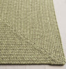 Safavieh Braided BRD317W Sage Area Rug Detail