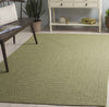 Safavieh Braided BRD317W Sage Area Rug Room Scene Feature