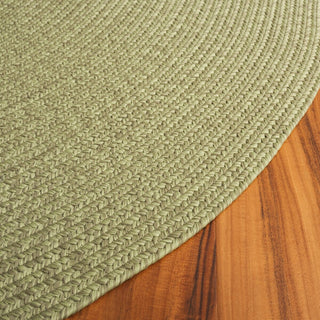 Safavieh Braided BRD317W Sage Area Rug Detail