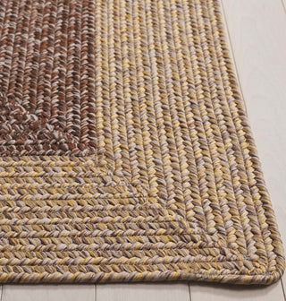 Safavieh Braided BRD318B Beige / Brown Area Rug Detail