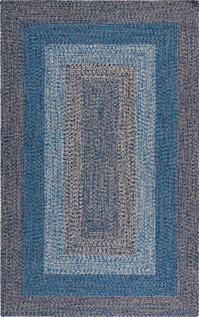 Safavieh Braided BRD318N Navy / Blue Area Rug main image