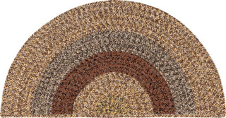 Safavieh Braided BRD318T Brown / Gold Area Rug 