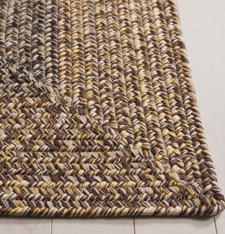 Safavieh Braided BRD318T Brown / Gold Area Rug Detail