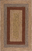 Safavieh Braided BRD318T Brown / Gold Area Rug main image