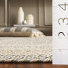 Safavieh Braided BRD321B Beige / Light Grey Area Rug Detail