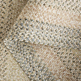 Safavieh Braided BRD321B Beige / Light Grey Area Rug Fold