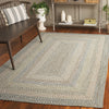 Safavieh Braided BRD321B Beige / Light Grey Area Rug Room Scene Feature