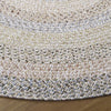 Safavieh Braided BRD321B Beige / Light Grey Area Rug Detail