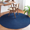 Safavieh Braided BRD402M Dark Blue Area Rug Room Scene