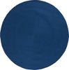 Safavieh Braided BRD402M Dark Blue Area Rug Round