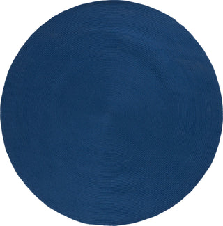 Safavieh Braided BRD402M Dark Blue Area Rug Round