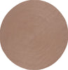 Safavieh Braided BRD402T Brown Area Rug Round